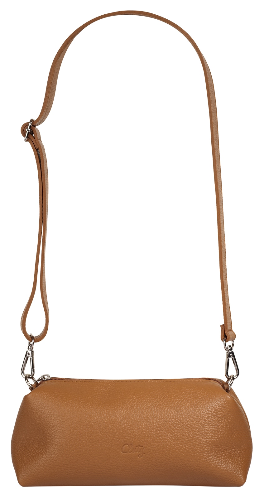 Cluty Henkeltasche »2 in 1«, echt Leder, Made in Italy