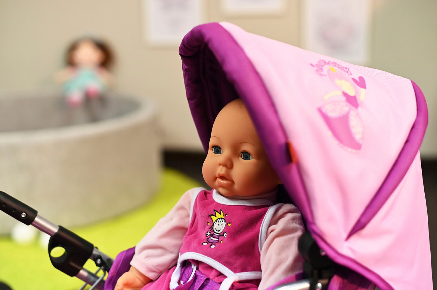 Knorrtoys® Kombi-Puppenwagen »Ruby - princess pink«, mit Wickeltasche