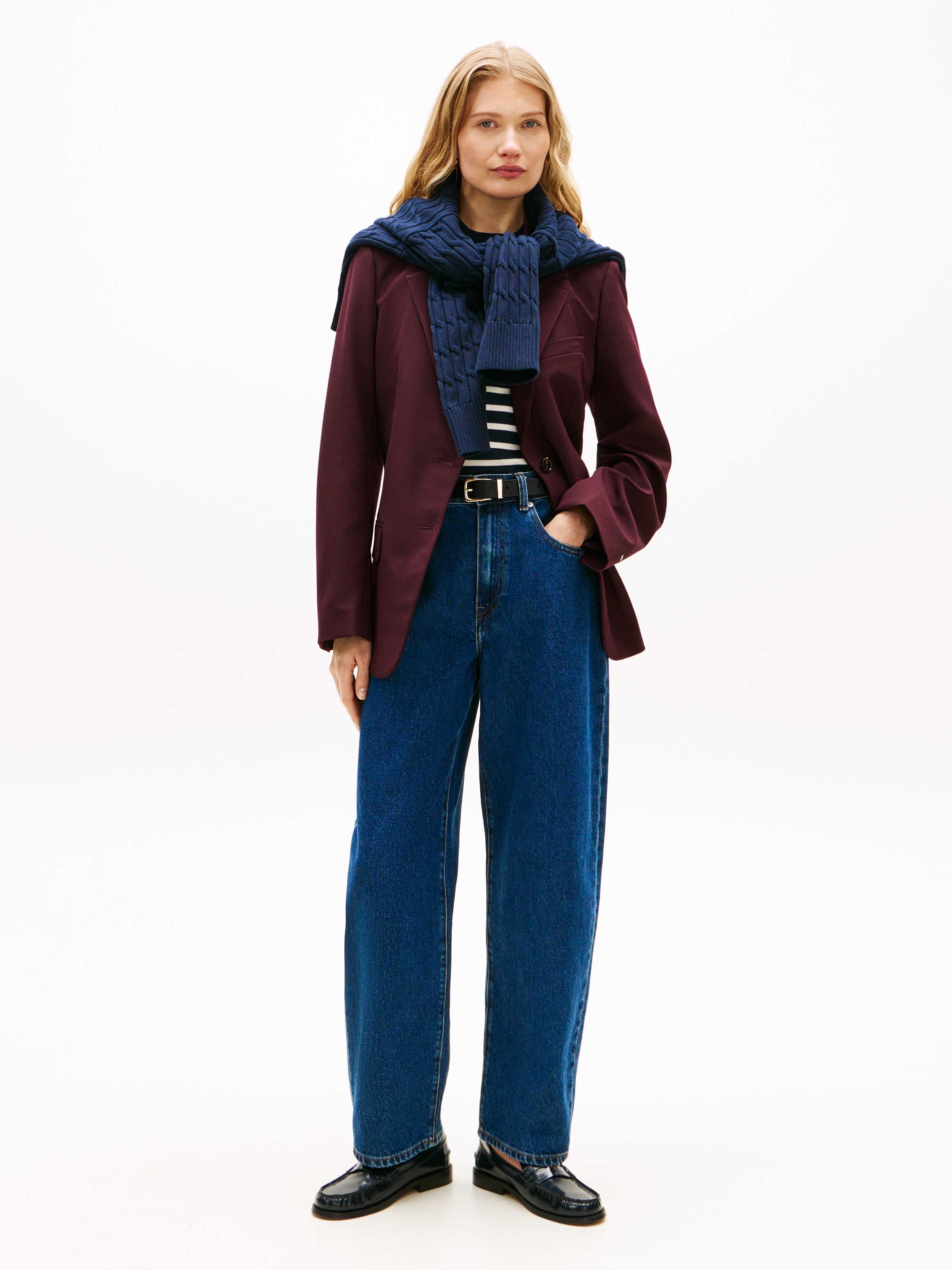 Tommy Hilfiger Weite Jeans mit 5-Pocket-Design