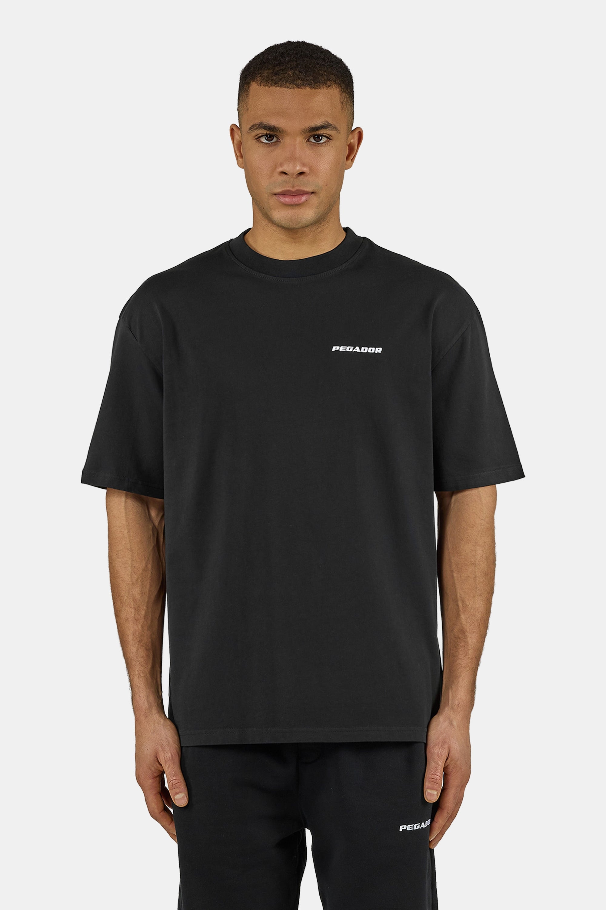 PEGADOR T-Shirt »LOGO OVERSIZED TEE« Baumwolle, oversize