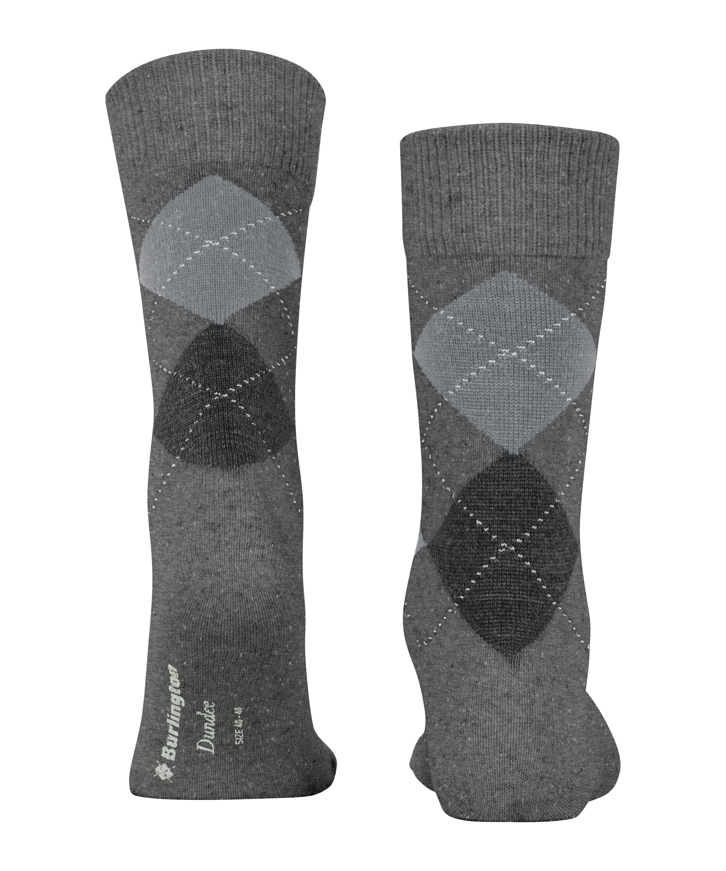 Burlington Socken »Dundee« Einheitsgröße 40-46, Argyle-Muster, Burlington-Clip