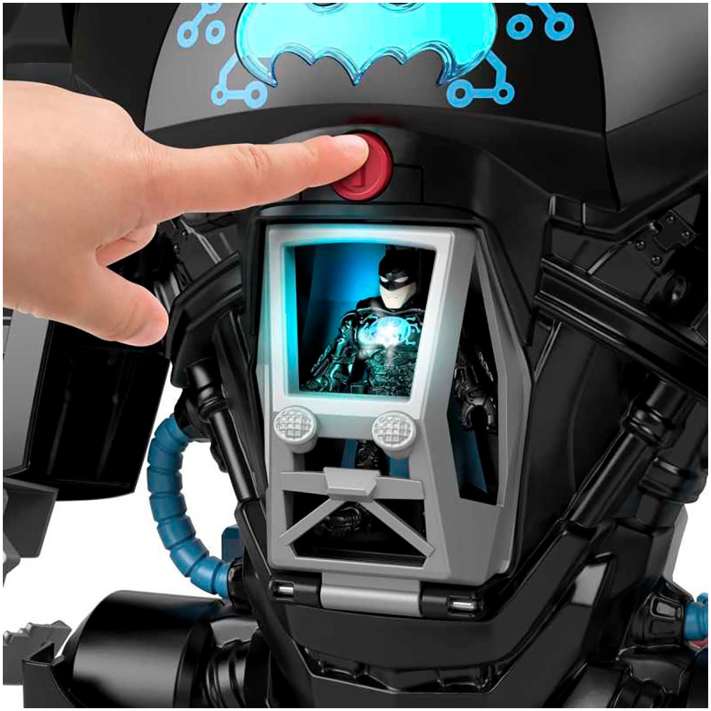 Mattel® Actionfigur »Imaginext DC Super Friends Tech Batbot«, mit Licht und Sound