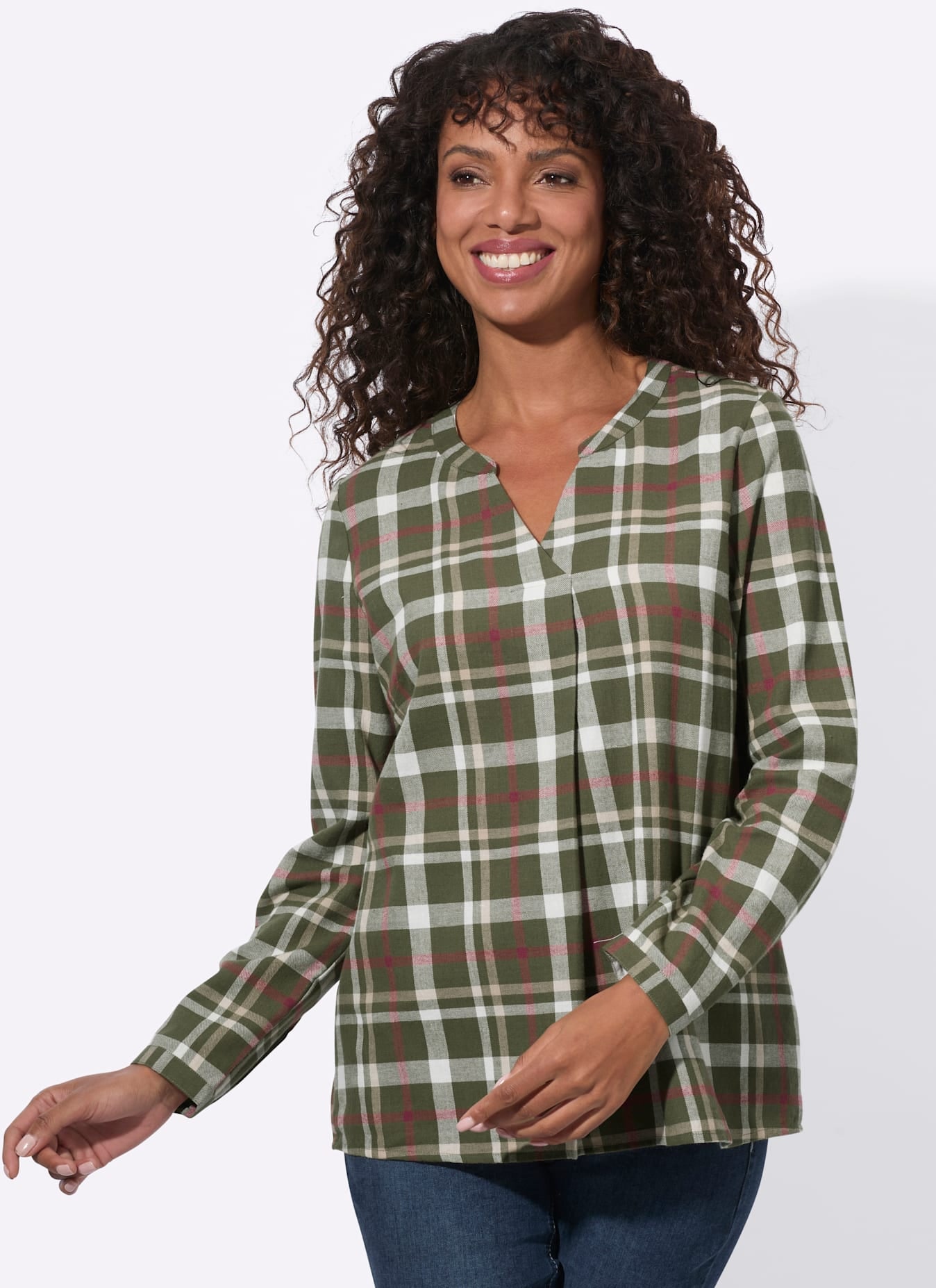 Casual Looks Flanellbluse