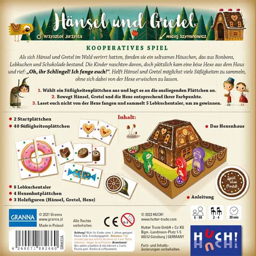 HUCH! Spiel »Hänsel & Gretel«, Made in Europe