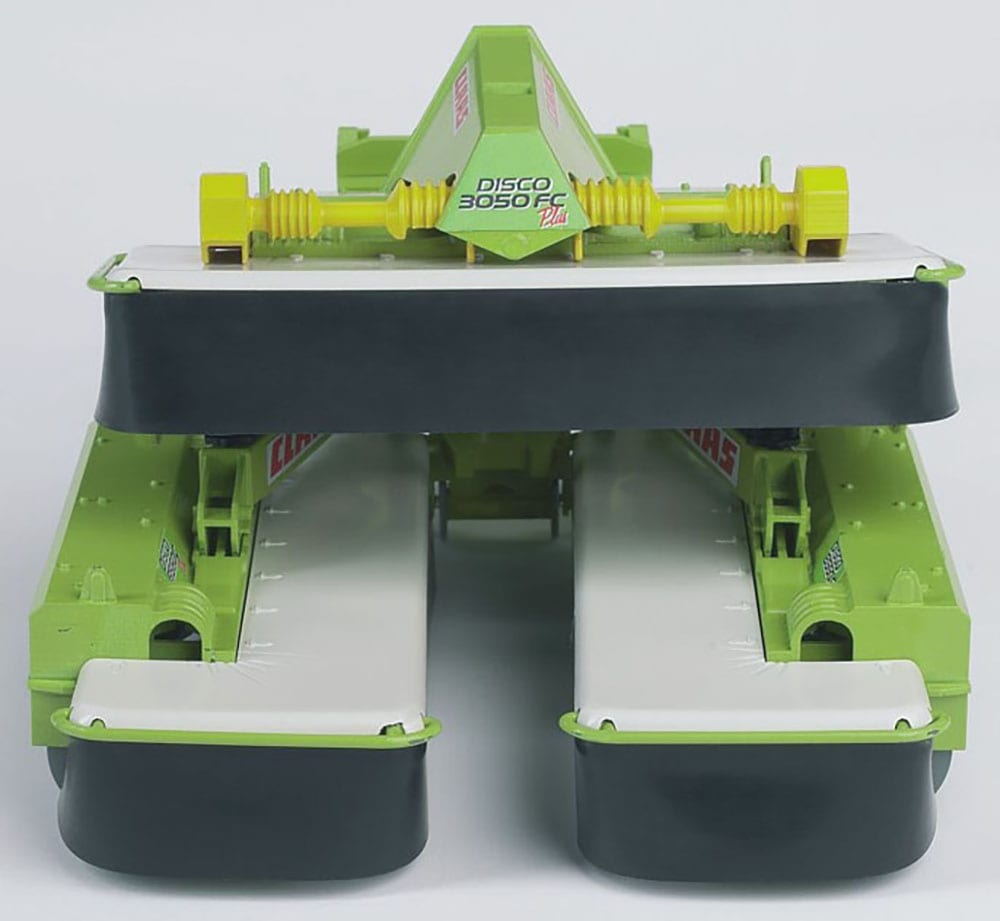 Bruder® Spielfahrzeug-Anhänger »Claas Disco Dreifach- Mähwerk 8550 C Plus (02218)« Made in Europe