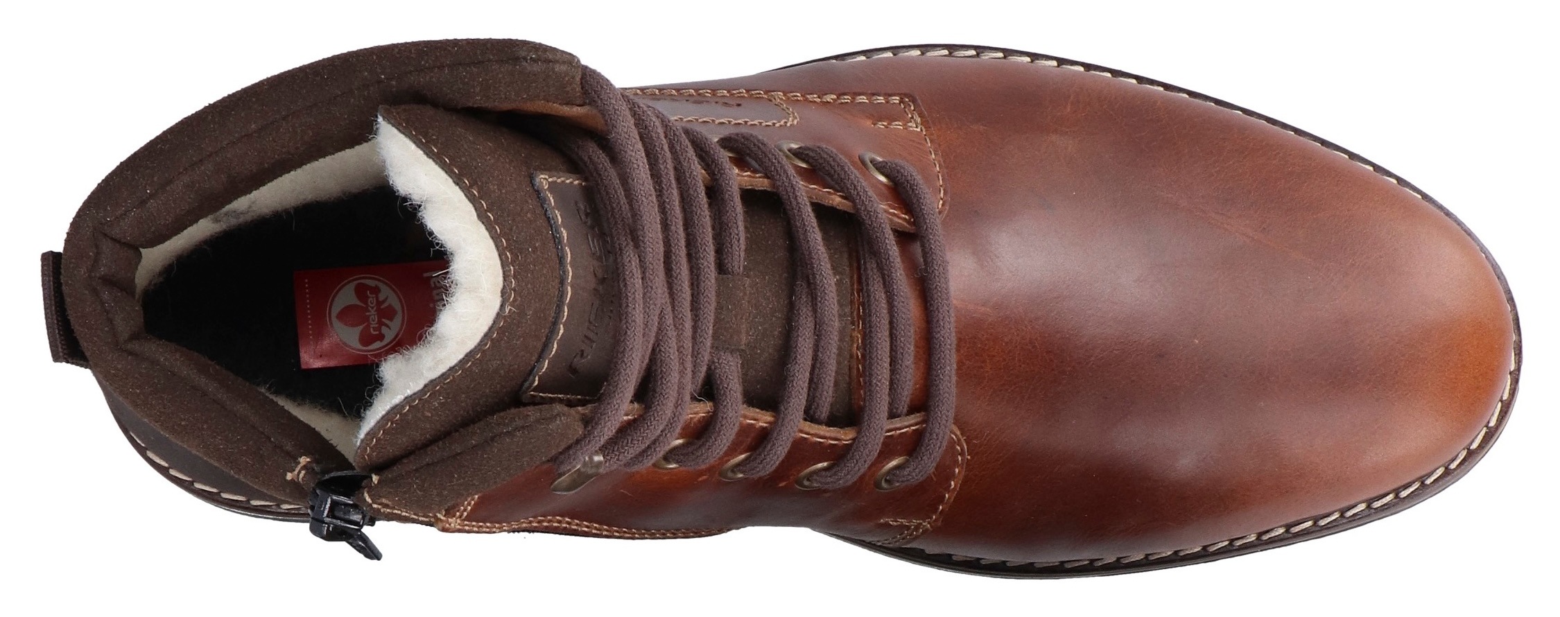 Rieker Winterstiefelette  , Schnürstiefel, Business Schuh mit wasserabweisender TEX-Membran