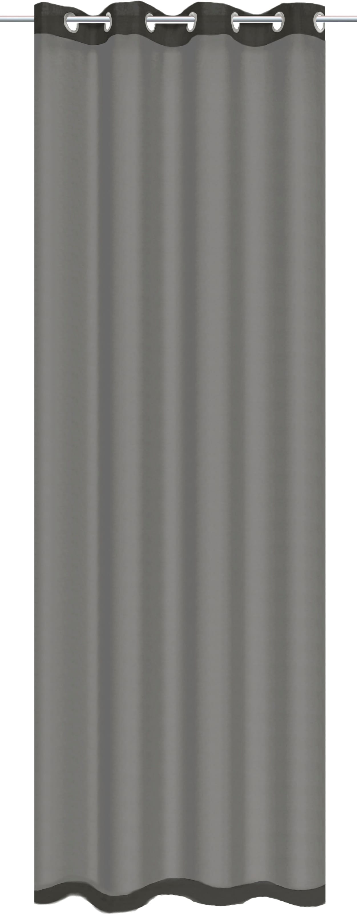 HOME WOHNIDEEN Gardine »DOLLY« Ösen 1 Stk. tlg. transparent