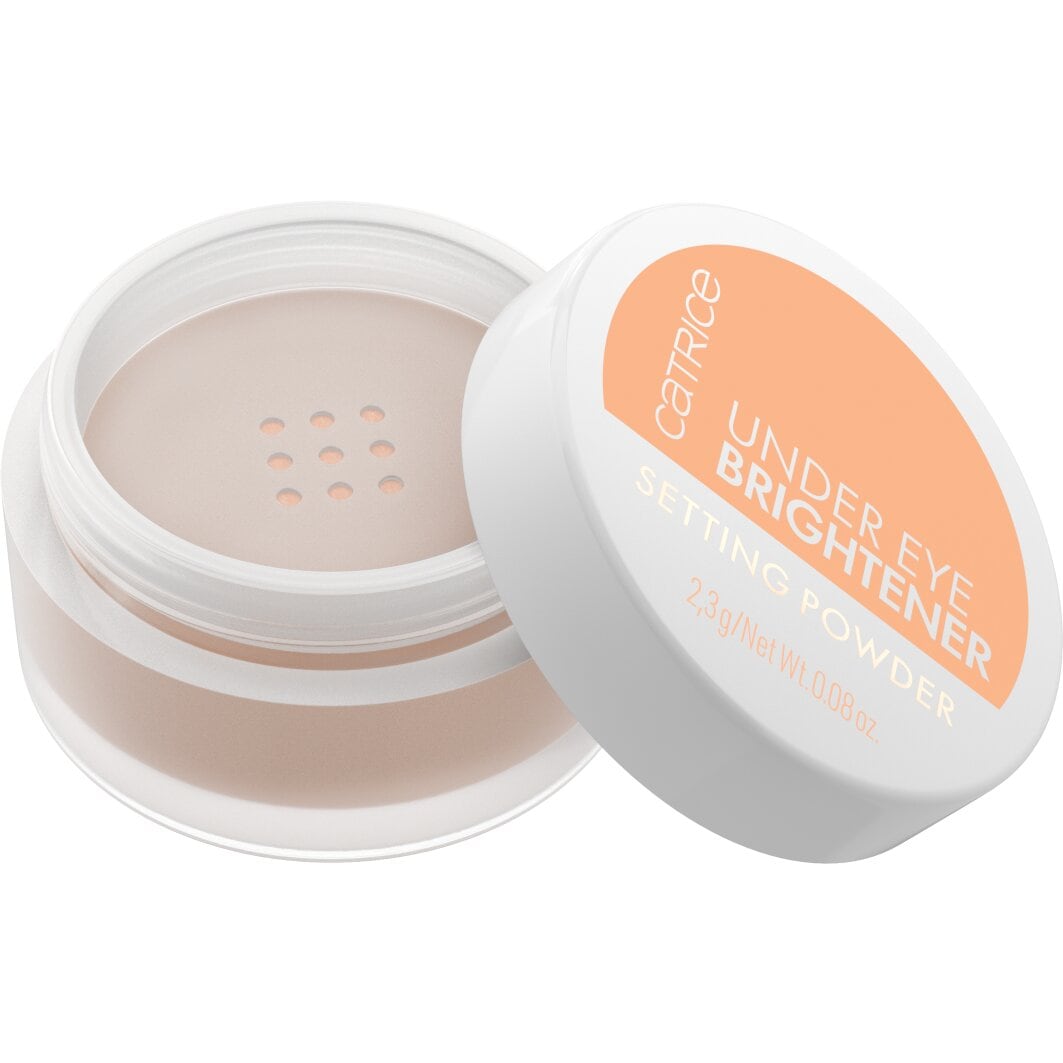 Catrice Puder »Under Eye Brightener Setting Powder«, (Set, 3 tlg.), Loses Puder, frisches und strahlendes Finish, pflegt die Haut.