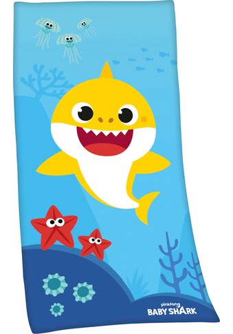 Badetuch »Baby Shark«, (1 St.), hochfarbig bedruckt kaufen