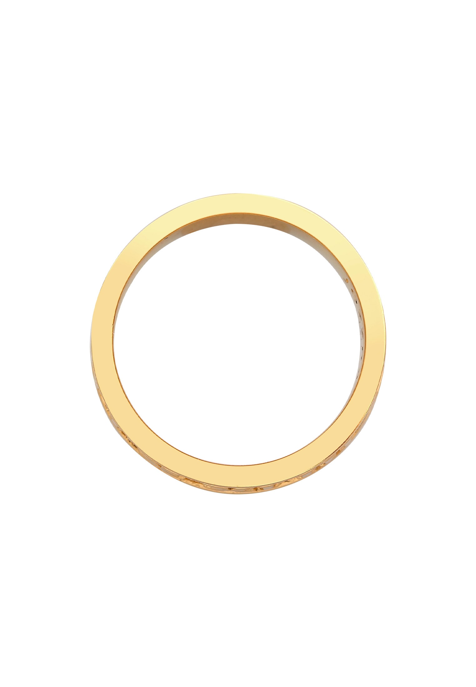 Kuzzoi Silberring »Ring Herren Bandring Römische Zahlen 925 Silber«