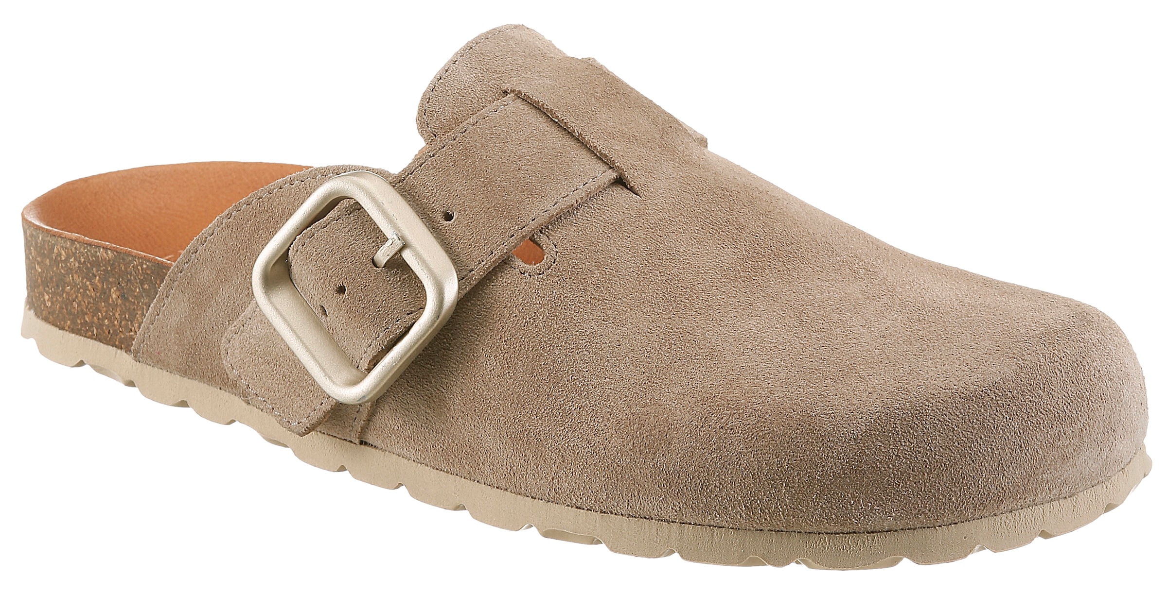 VERBENAS Clog »RIO SERRAJE«  Hausschuh, Sommerschuh, Schlupfschuh mit verstellbarer Schnalle