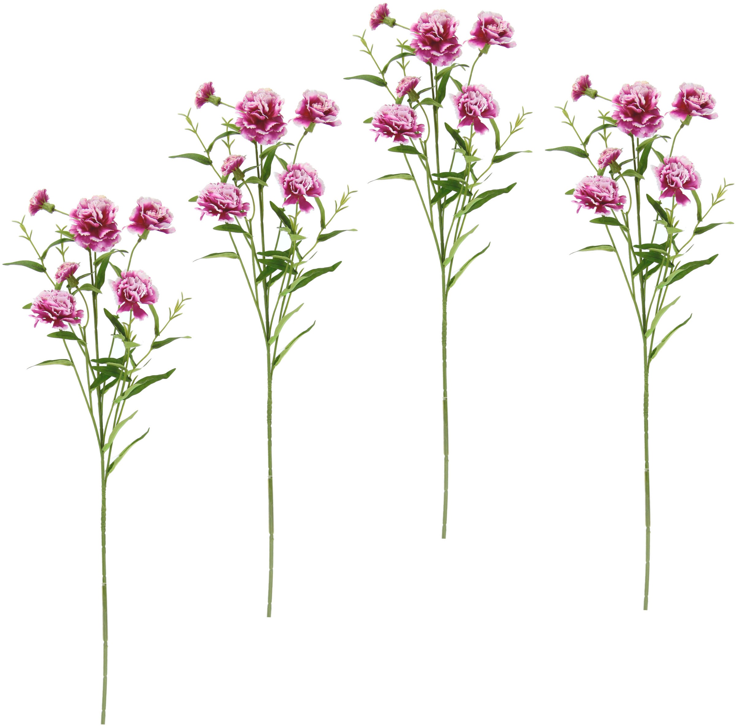 I.GE.A. Kunstblume »Nelke«, 4er Set künstliche Blumen, Stielblume auf Raten  kaufen | Kunstblumen