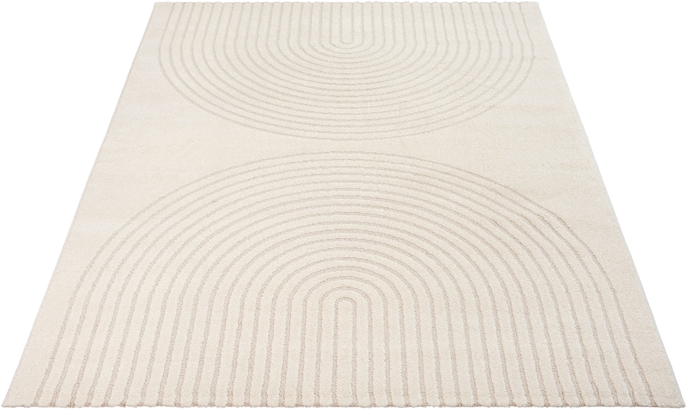 merinos Teppich »Eclipse« rechteckig 14 mm Höhe moderner Wohnzimmer Teppich, geometrisches Design