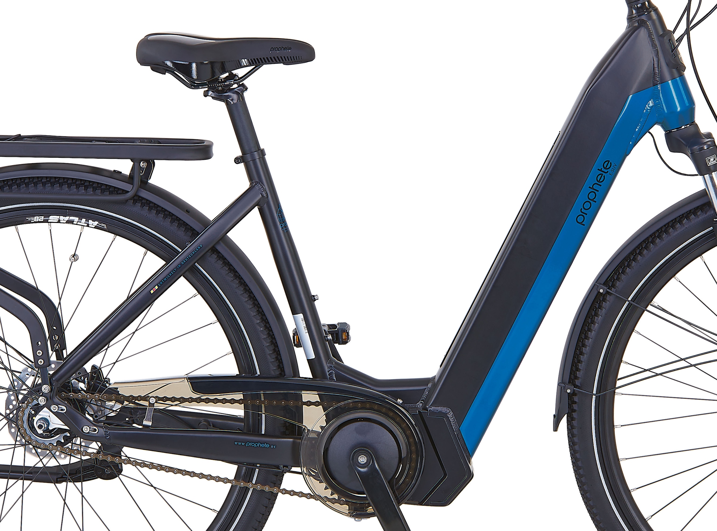 Prophete E-Bike »Geniesser eSUV«, 7 Gang, Shimano, Nexus, Mittelmotor 250 W, Pedelec, Elektrofahrrad für Damen, Cityrad