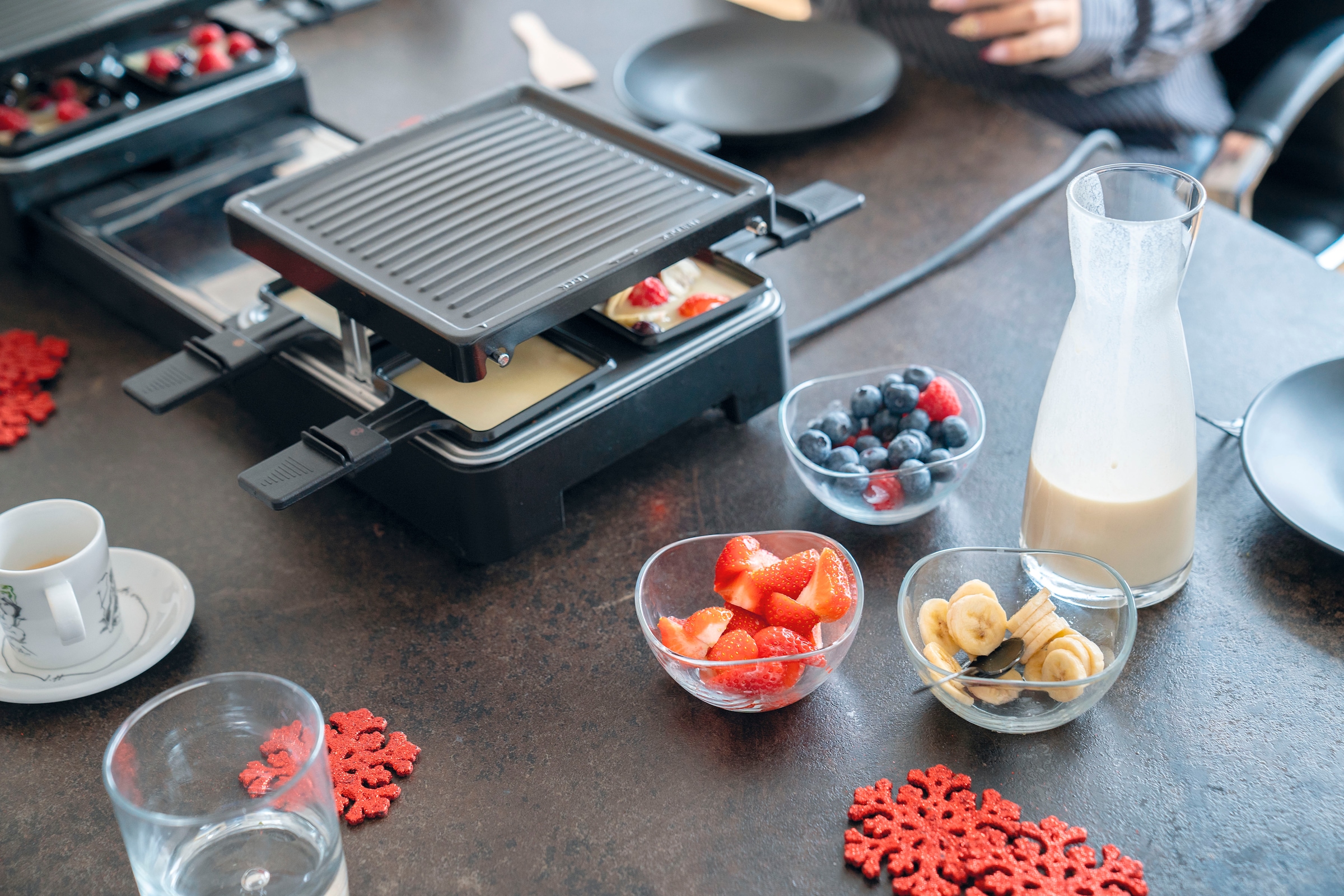 Unold Raclette »48755 RACLETTE Extendable« 8 Stk. Raclettepfännchen 1.300 W