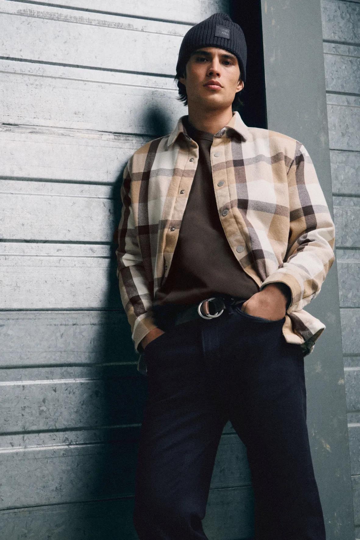 Joop Jeans Strickmütze »Lucifo« weiches Material, breiter Umschlag