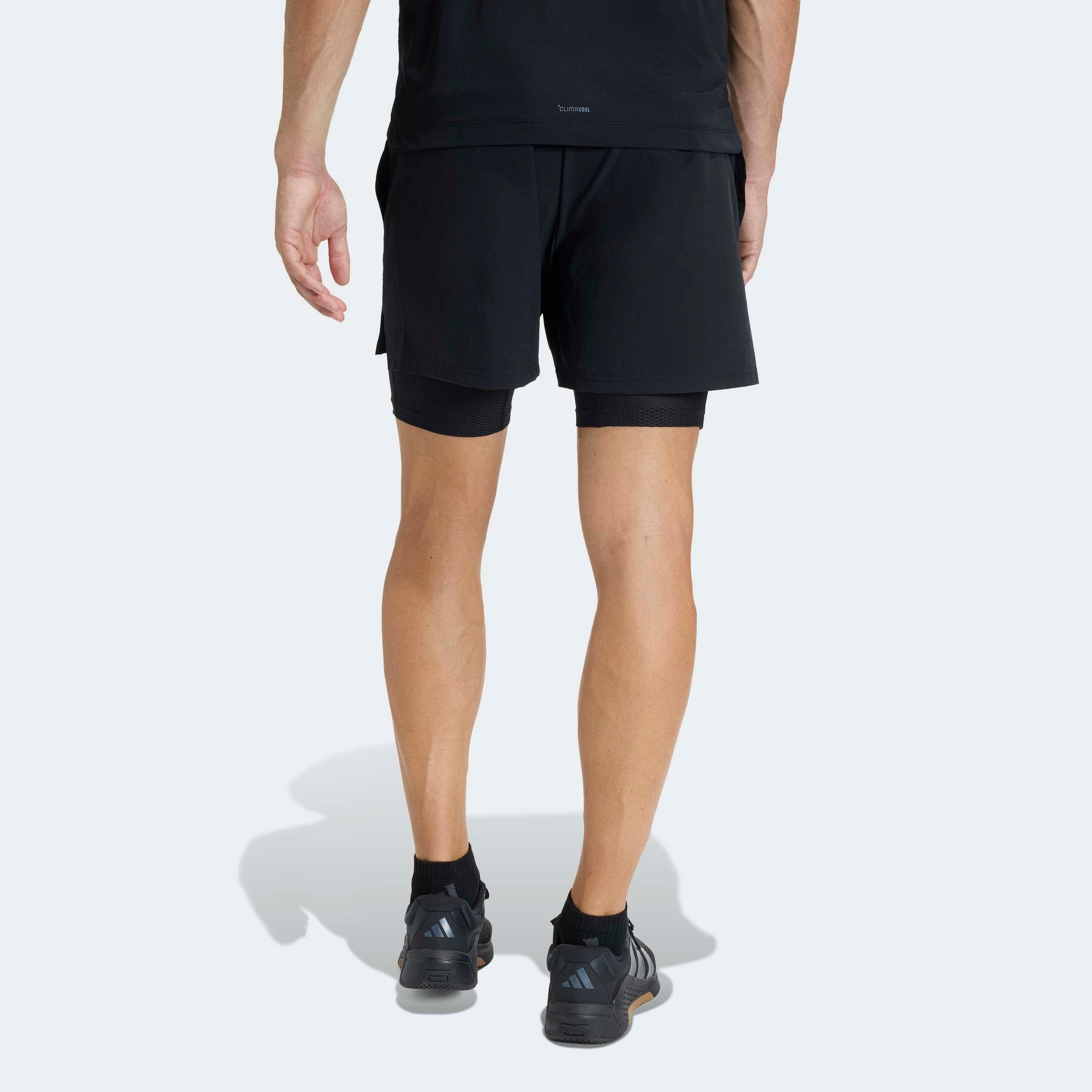 adidas Performance Shorts »D4T WORKOUT 2IN1«