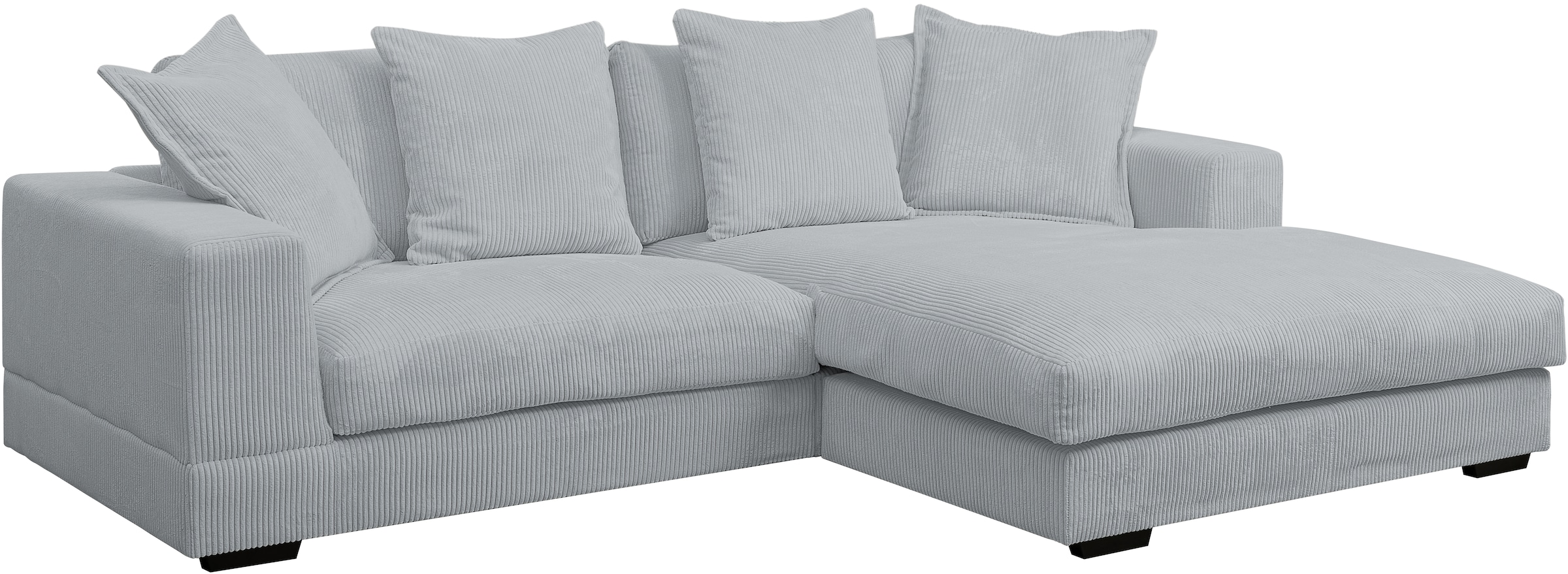 WERK2 Ecksofa »Eldorado, Megasofa, Polsterecke mit viel Platz, Breite 285cm, L-Form«, Design Ecksofa, besonders weicher Sitzkomfort, extra breite Recamiere