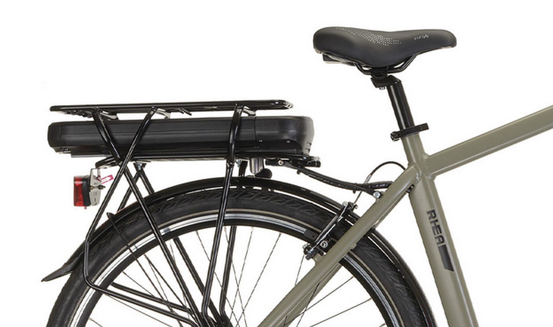 MBM E-Bike »Elektro-Citybike RHEA MAN 28 Zoll, oliv«