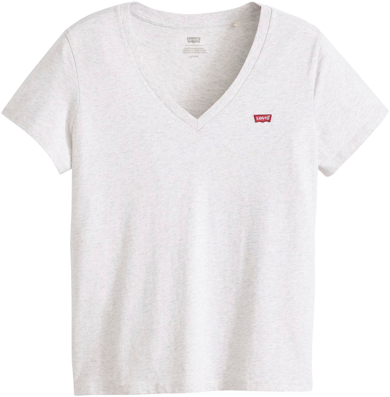 Levi's® V-Shirt »Perfect Tee«, mit kleinem Batwing- Logo