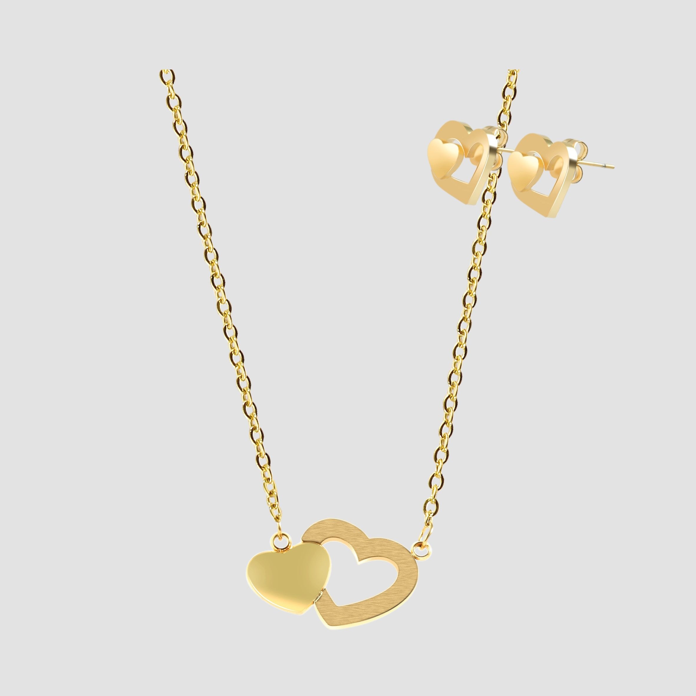 Adelia´s Gliederkette »Damen Halskette aus Edelstahl 45 cm«