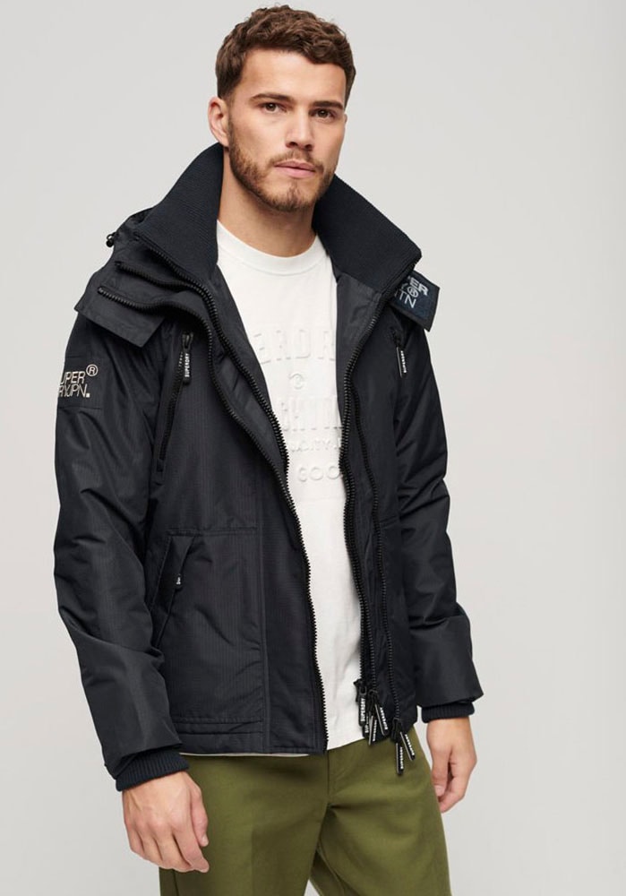 Superdry Outdoorjacke »HOODED MTN WINDBREAKER JACKET«, mit Kapuze