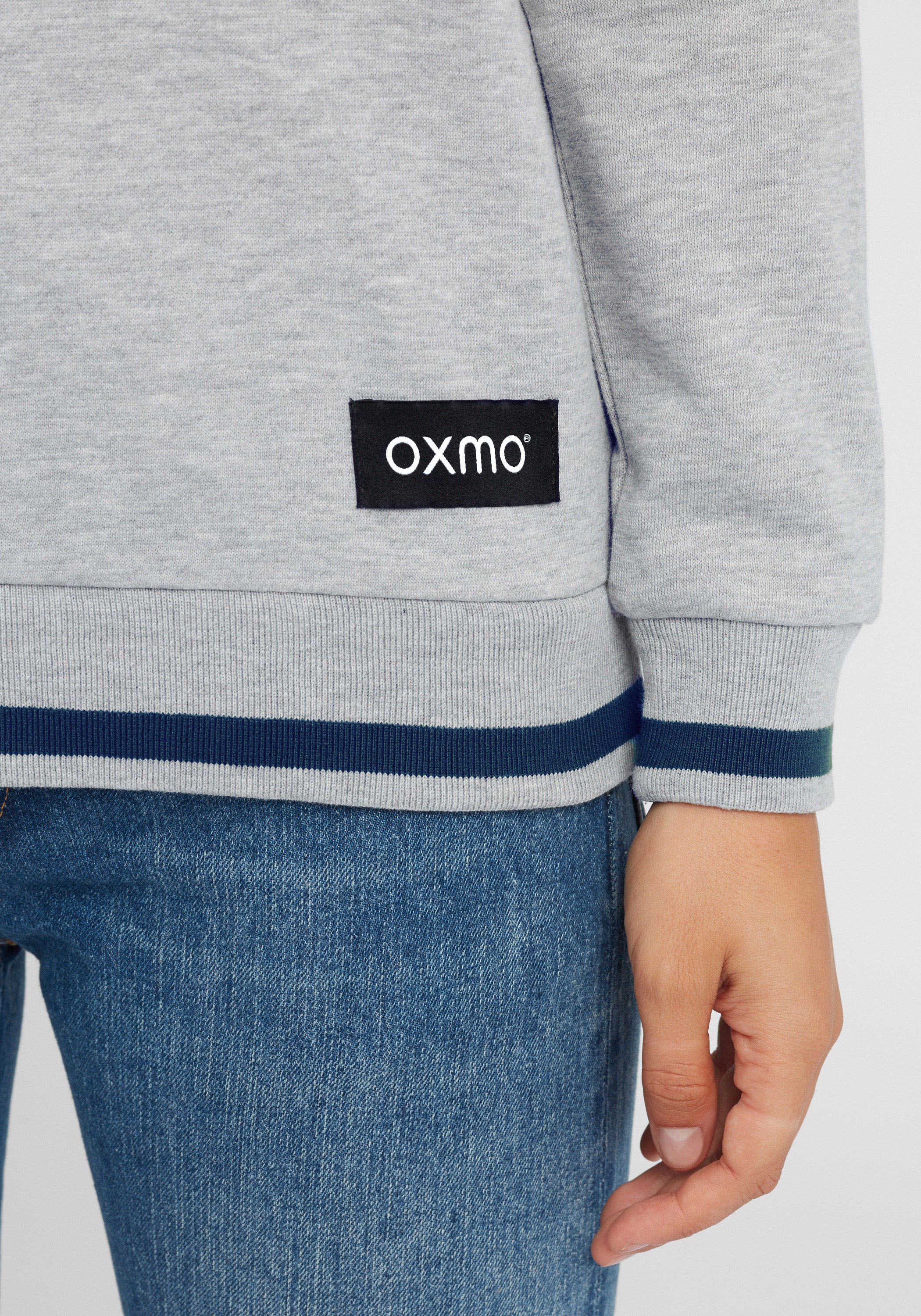 OXMO Rundhalspullover »Sweatpullover OXOmaya«