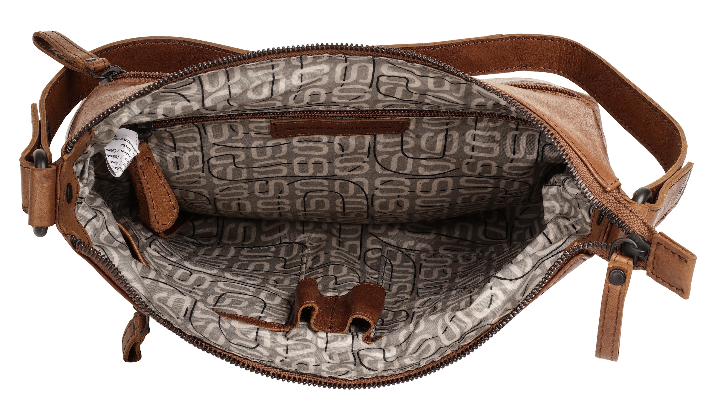 Spikes & Sparrow Umhängetasche »SHOULDER BAG«, echt Leder