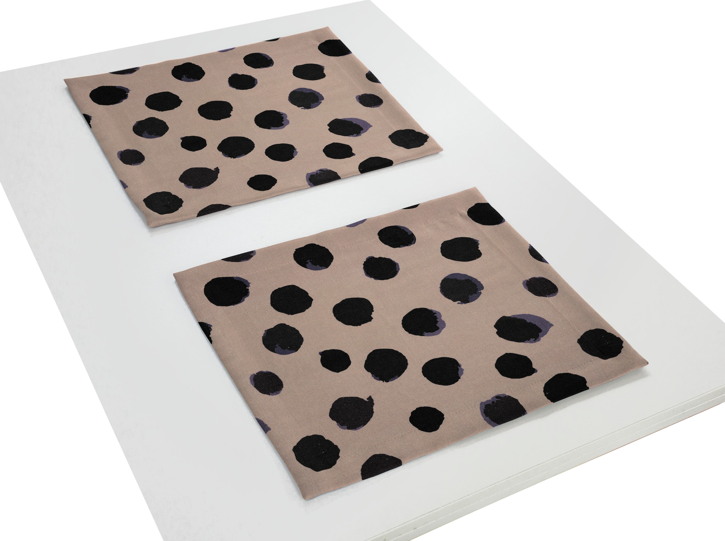 Adam Platzset »Dots«, (2 St.), nachhaltig aus Bio-Baumwolle,Made in Germany