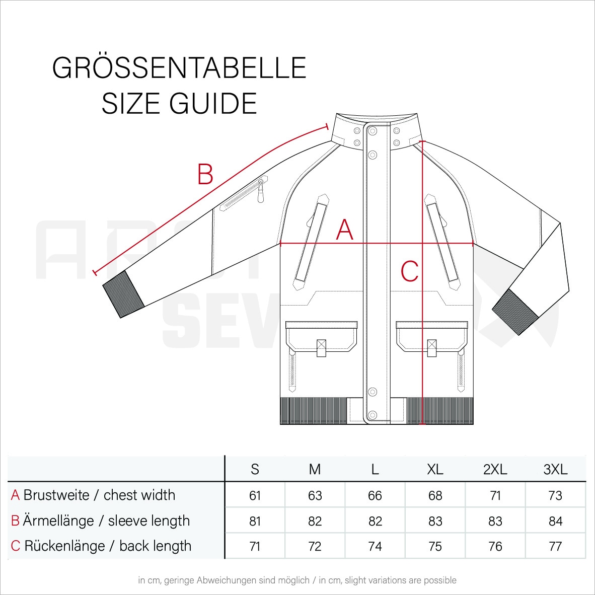 Arctic Seven Winterjacke »Arctic Seven Herren Winterjacke AS288«