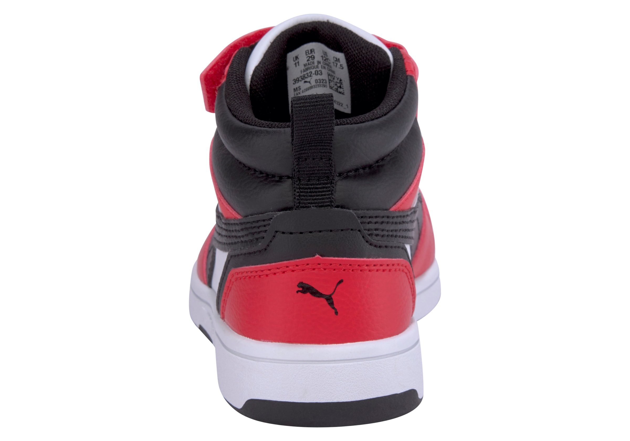 PUMA Sneaker »REBOUND V6 MID AC+ PS«  mit leicht profilierter Gummilaufsohle, mit Klettverschluss