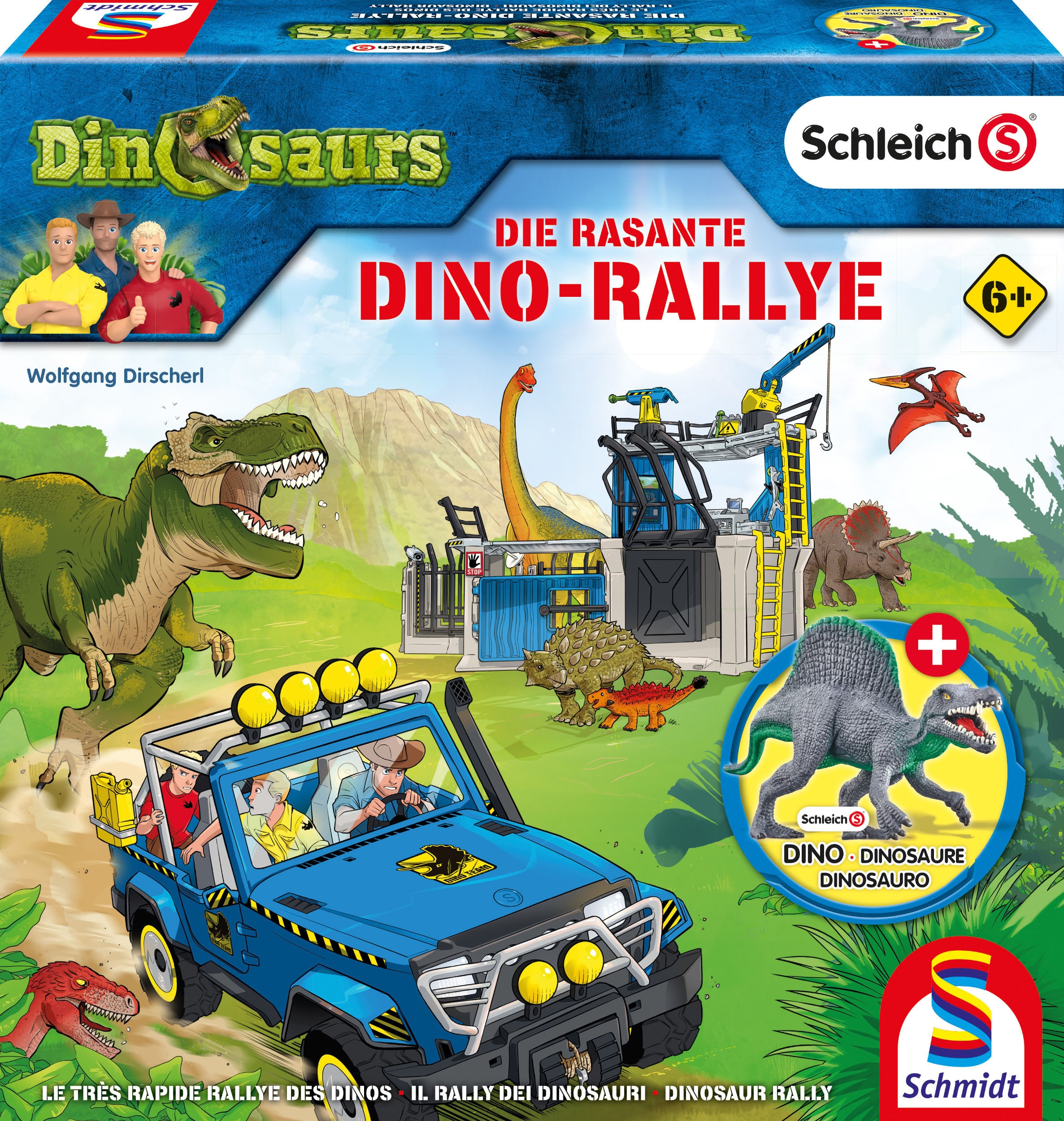 Spiel »Schleich, Dinosaurs, Die rasante Dino-Rallye«, Made in Germany
