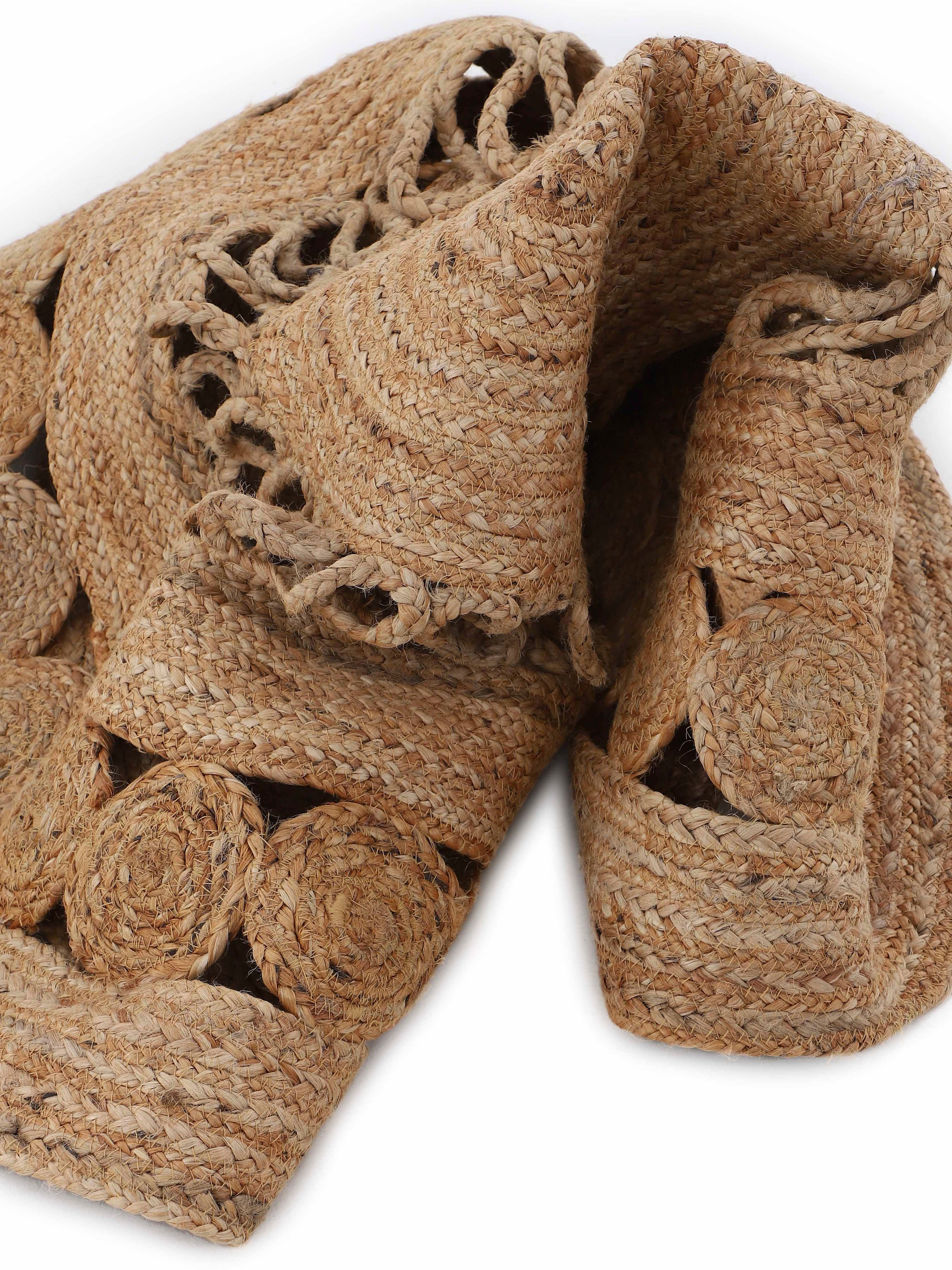 carpetfine Teppich »Juteteppich Ella« rund 5 mm Höhe