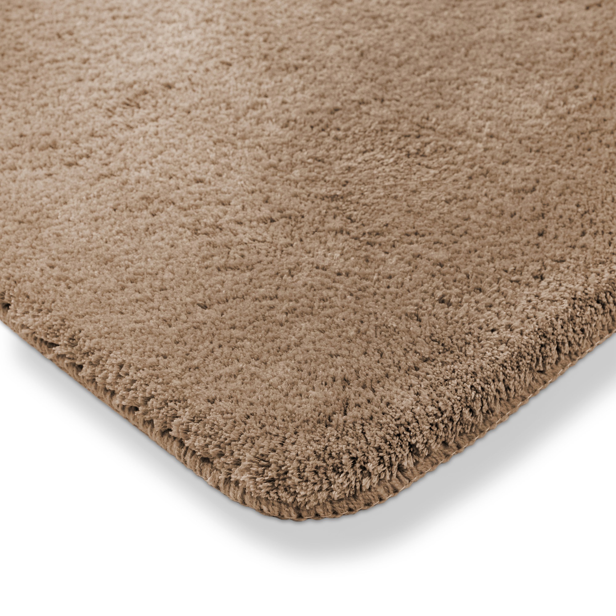 OTTO home Badematte »Neele«, rutschhemmend beschichtet, schnell trocknend, Badteppich, getuftet, modern, Uni, antirutsch, flauschig, hochflor