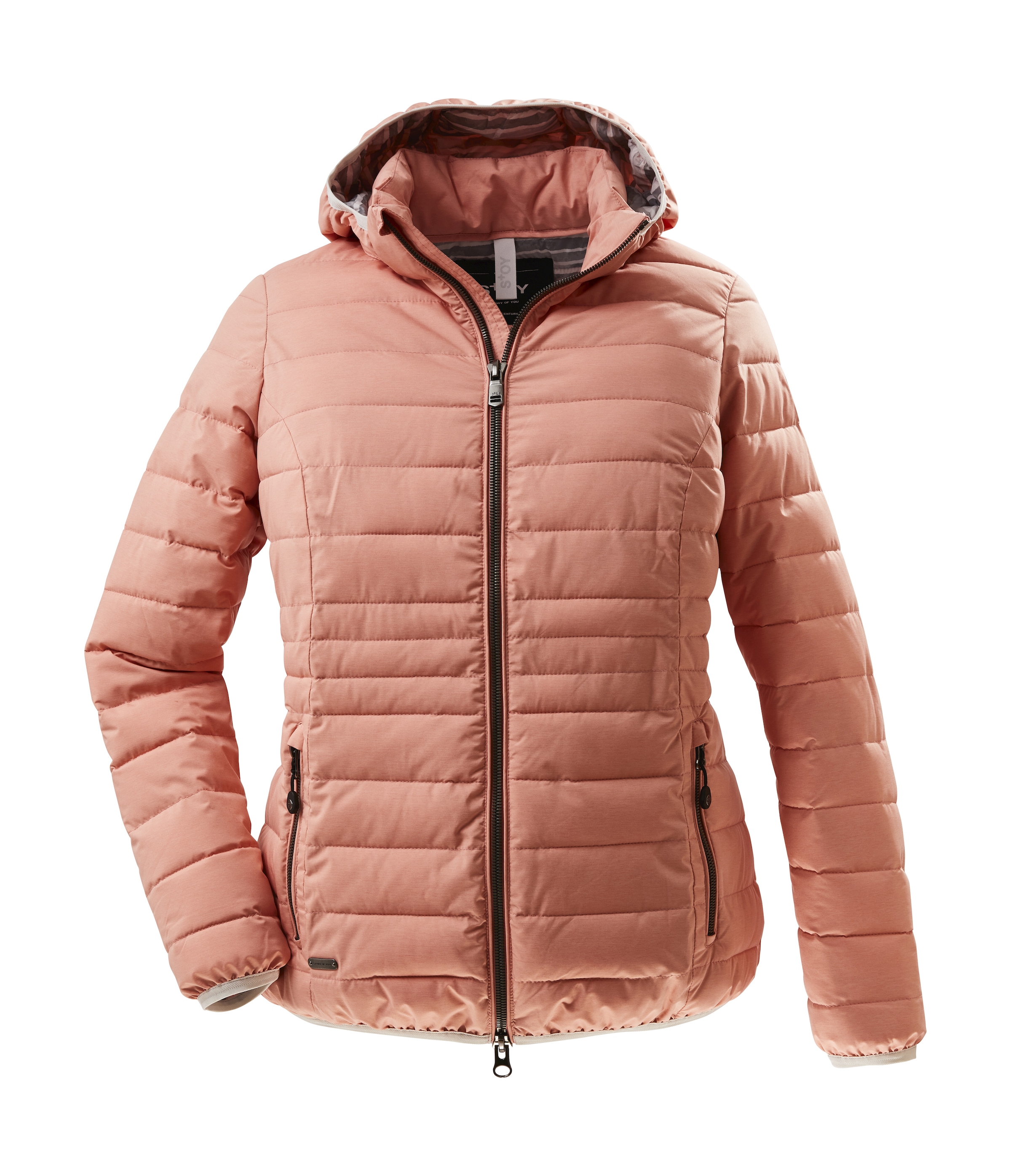 STOY Steppjacke »STS 17 WMN QLTD JCKT« atmungsaktive Steppjacke mit abnehm. Kapuze in großen Größen