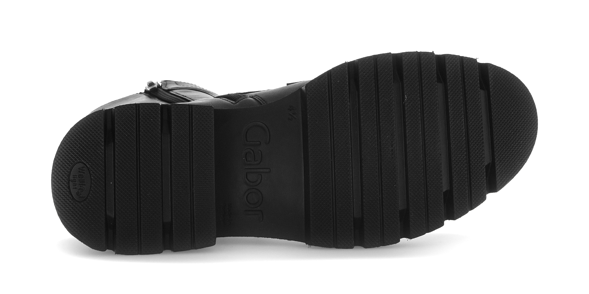 Gabor Stiefelette  , Blockabsatz, Boots, mit Front-Reißverschluss