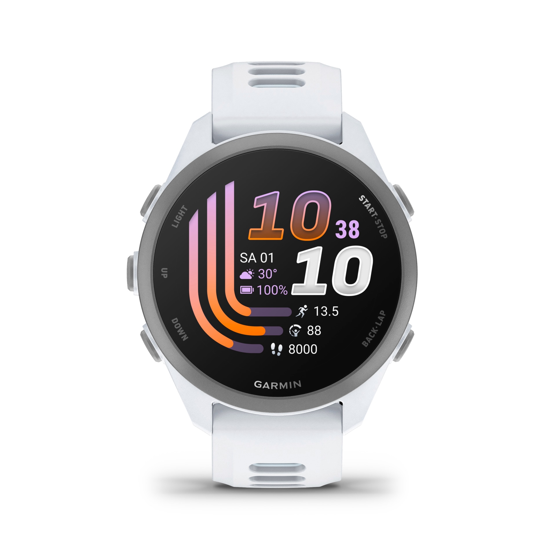 Garmin Smartwatch »Forerunner 170 mit Silikonarmband 20 mm«(/ 1,2 ″)