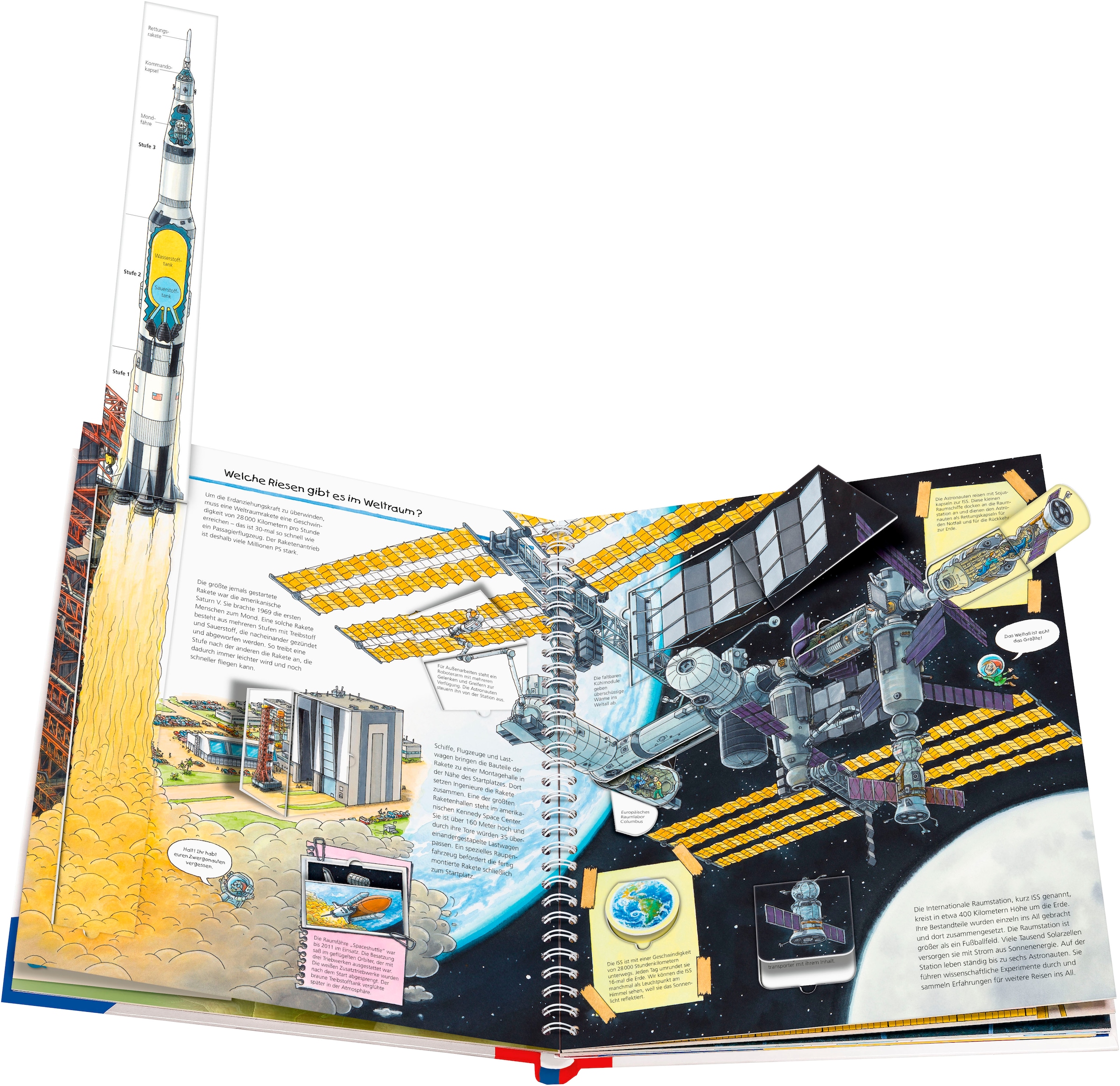 Ravensburger Buch »Wieso? Weshalb? Warum?, Groß, größer, am größten (Riesenbuch)«