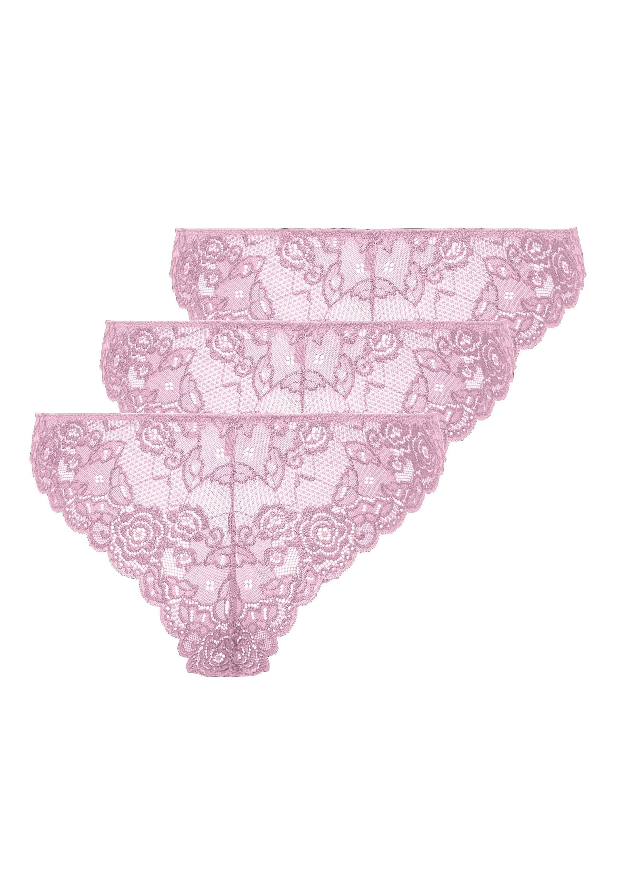 ONLY Slip »Slip ONLCHLOE LACE BRAZIL 3er Pack«