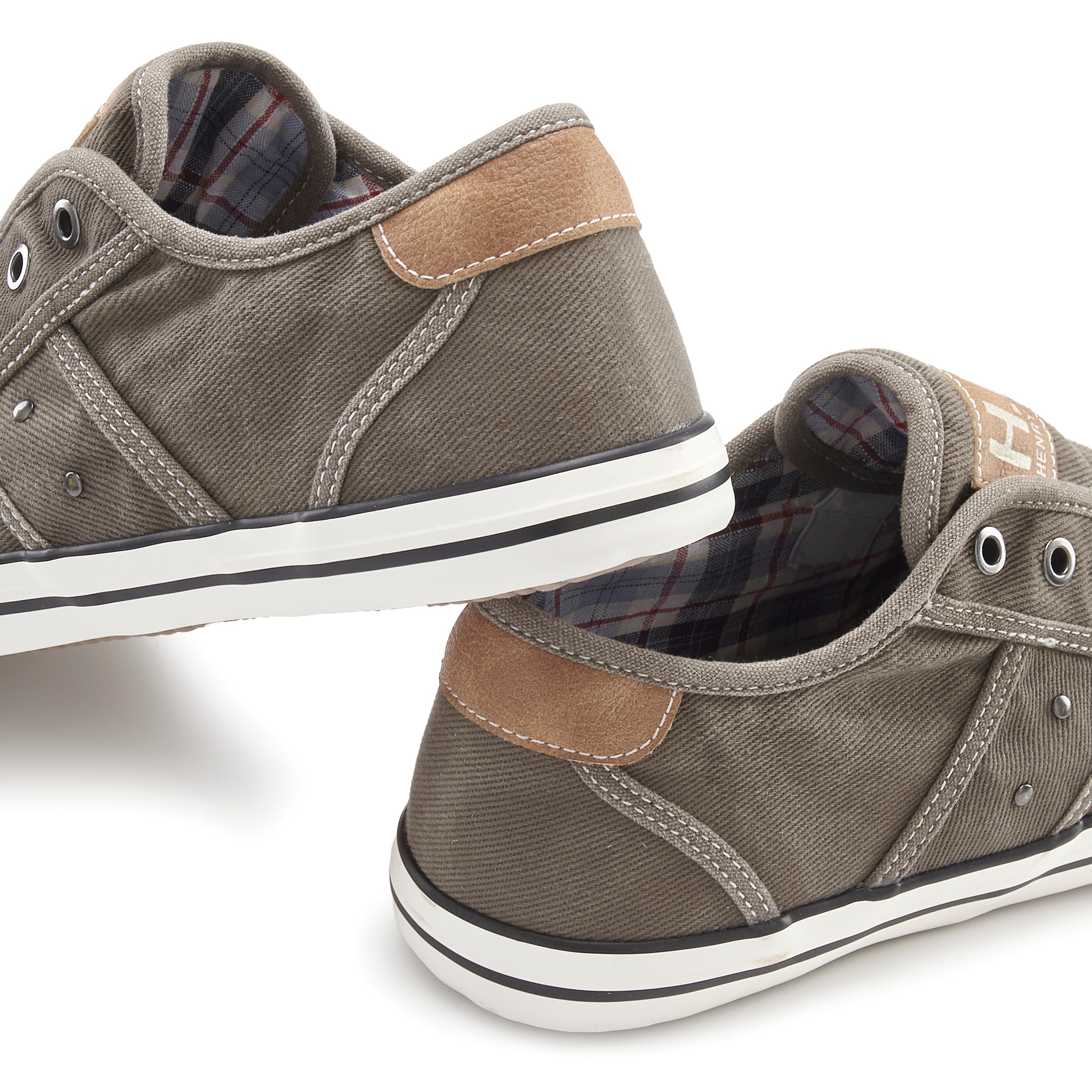 H.I.S Sneaker »Textilschuh, Stoffschuh, Turnschuh, Halbschuh, Freizeitschuh, Slipper«  NEU Slip-On-Sneaker aus weichem Textilmaterial, Unisex