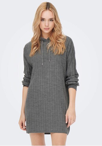 Only Strickkleid »ONLCAREY L/S LONG HOOD DRESS KNT«, mit Kapuze kaufen