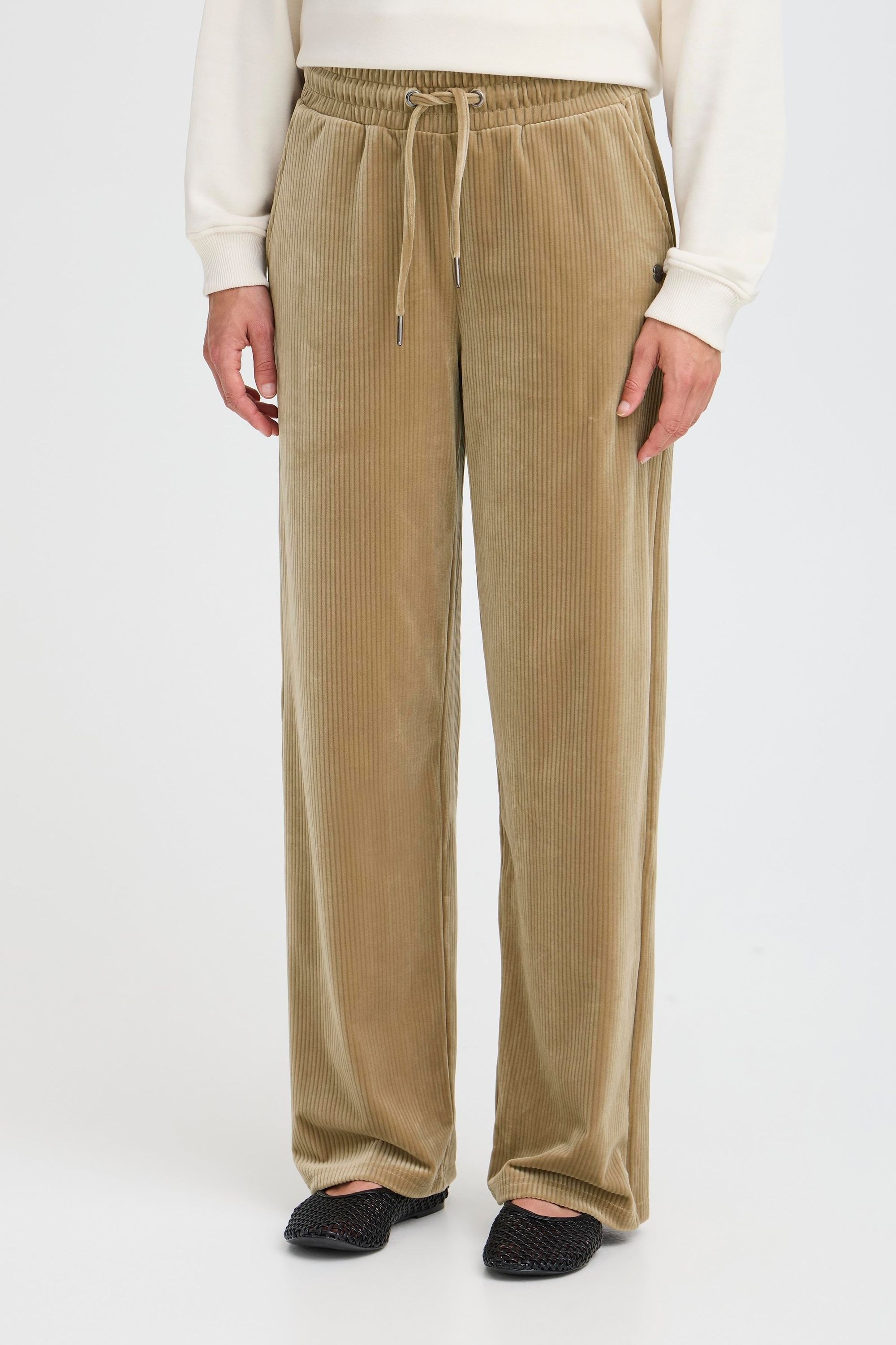 OXMO Loungehose »Loungehose OXEBBA WIDE LEG«