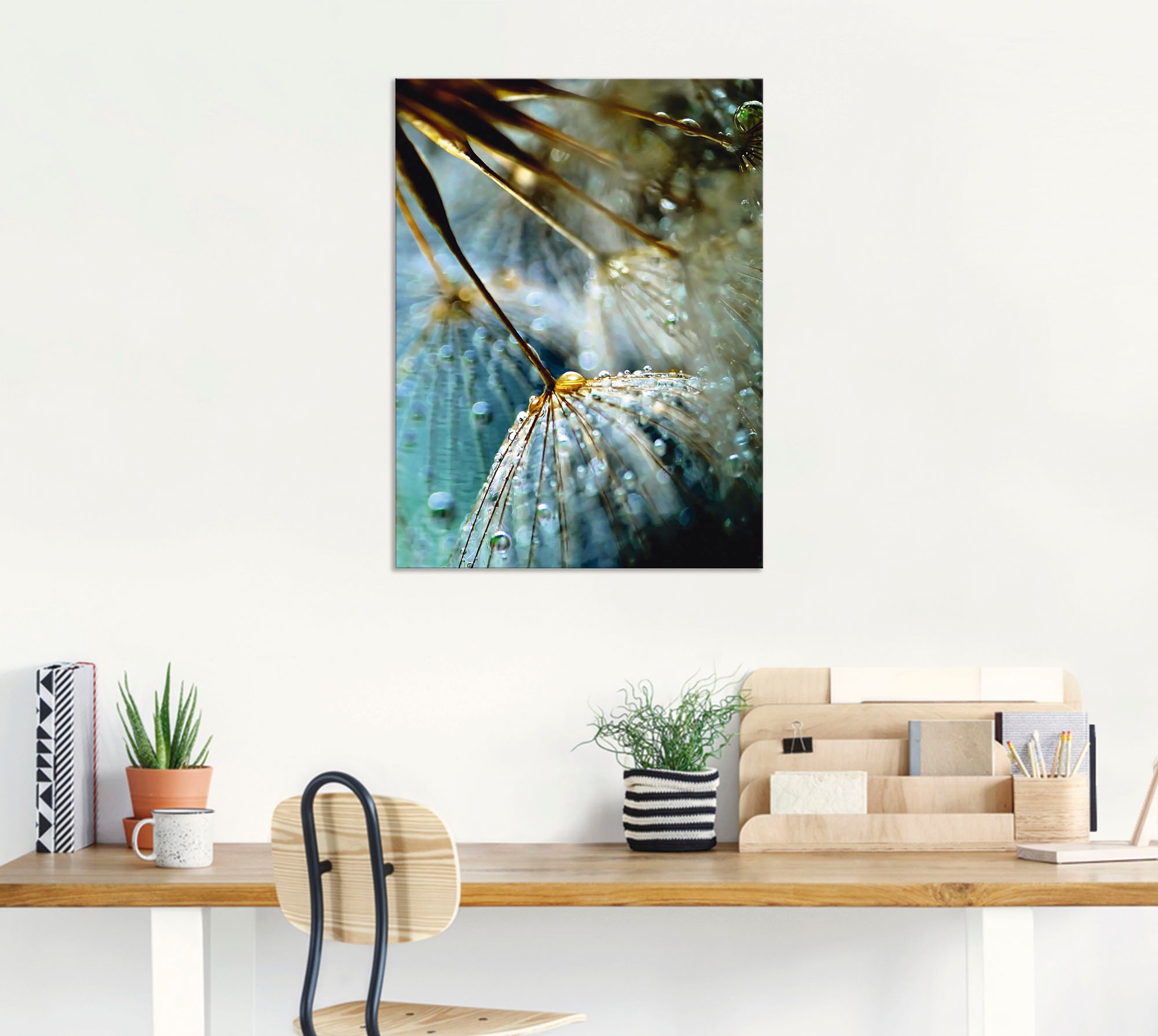 Artland Wandbild »Pusteblume Mystische Schönheit«, Blumen, (1 St.), als Alubild, Outdoorbild, Leinwandbild, Poster, Wandaufkleber