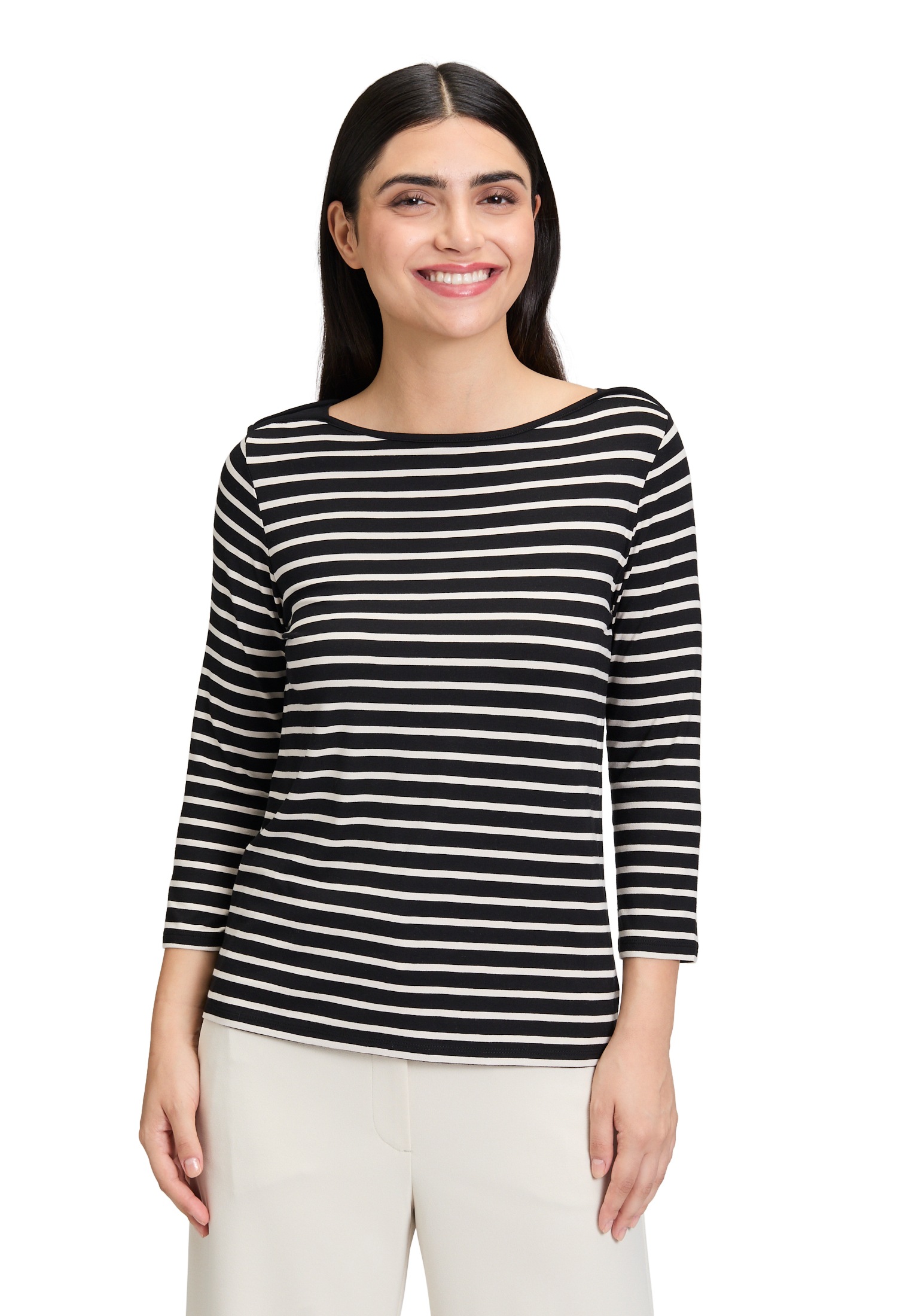 Betty Barclay Langarmshirt »Ringelshirt mit U-Boot-Ausschnitt«
