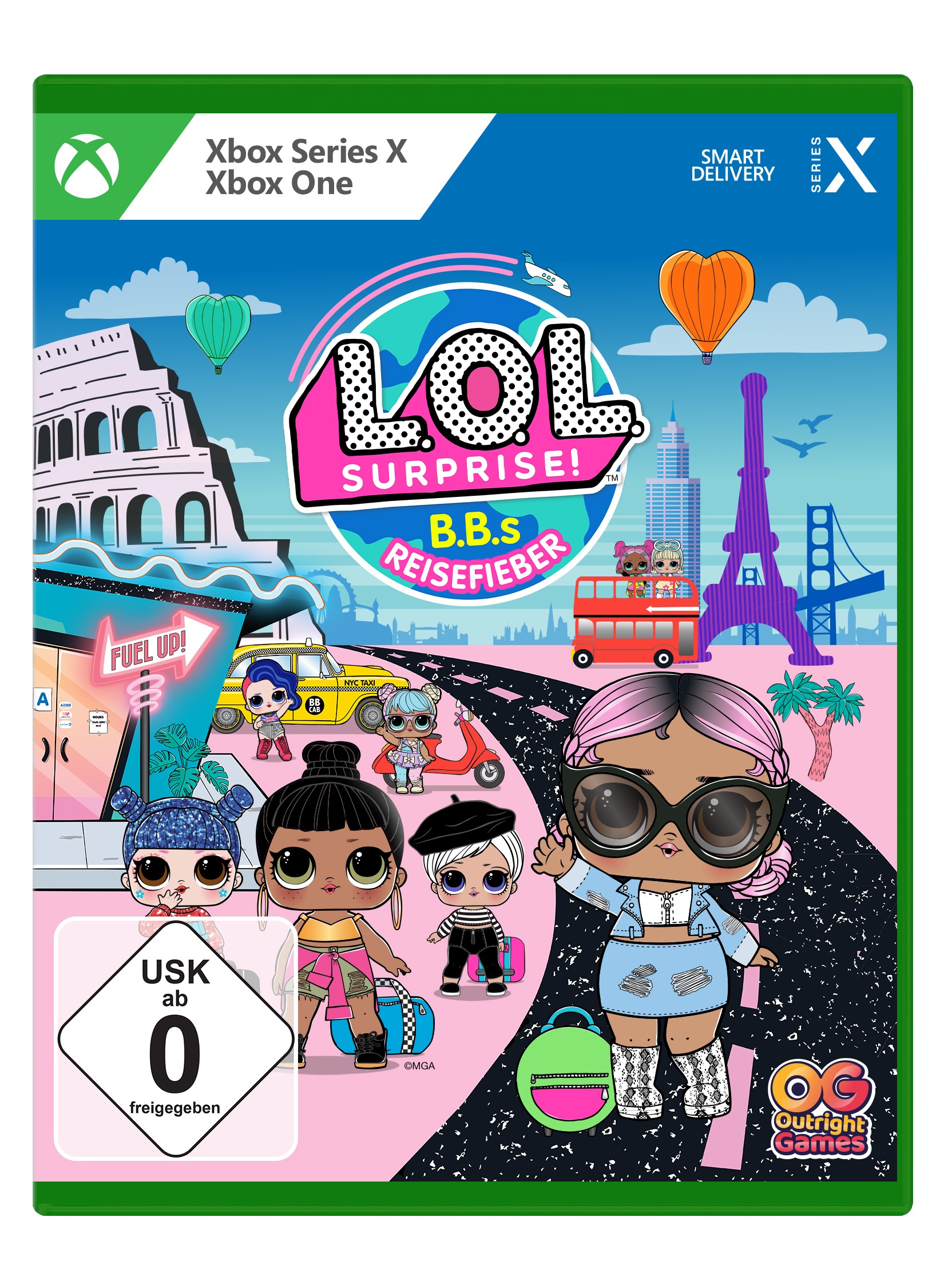 Outright Games Spielesoftware »LOL Surprise! B.B.s Reisefieber«, Xbox Series X-Xbox One-Xbox One X