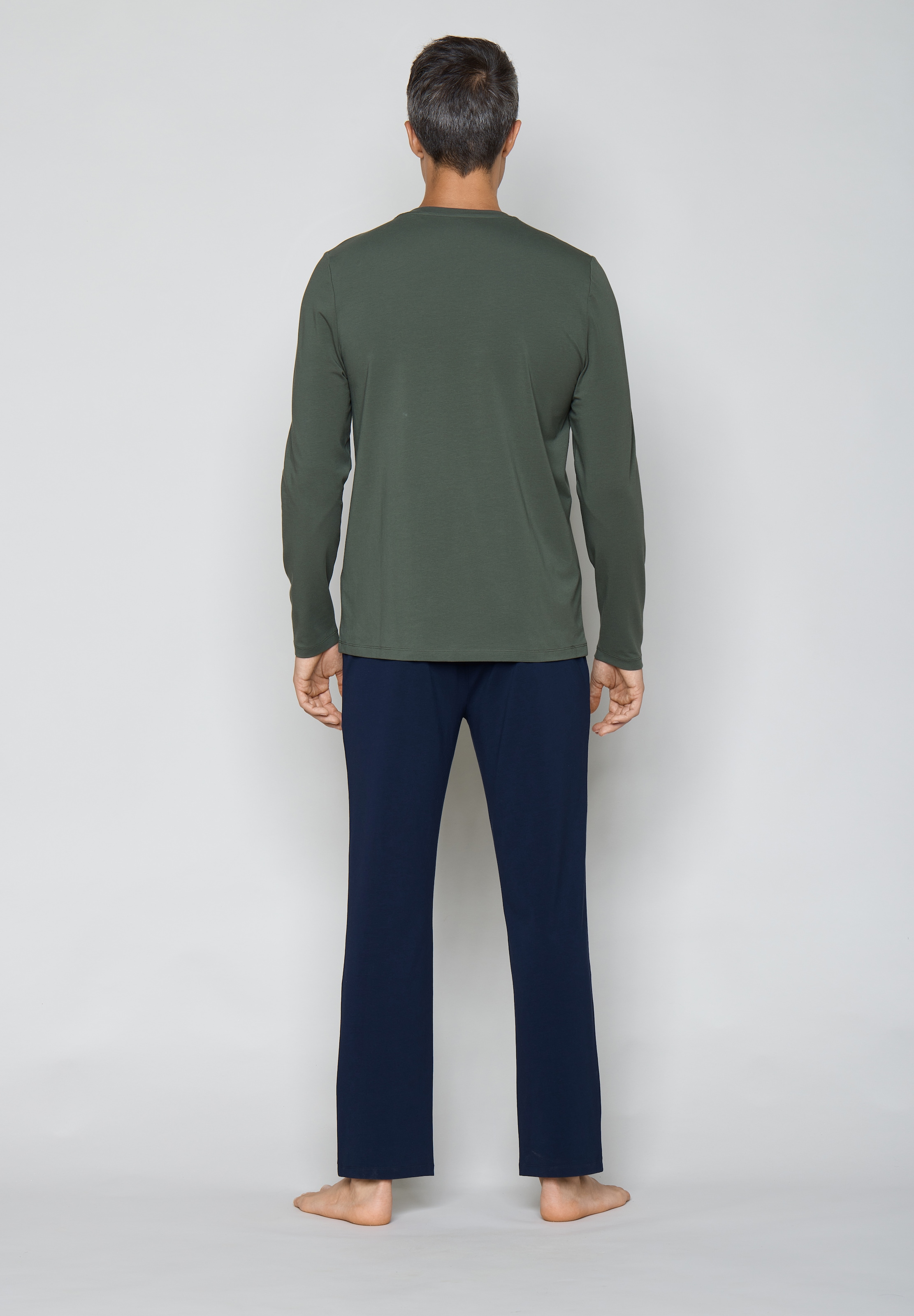 JOOP! Pyjama aus Baumwollmischung, in Jersey-Qualität, sportlich-moderner Stil