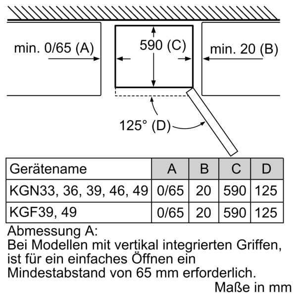 SIEMENS Kühl-/Gefrierkombination »KG39NAICT«