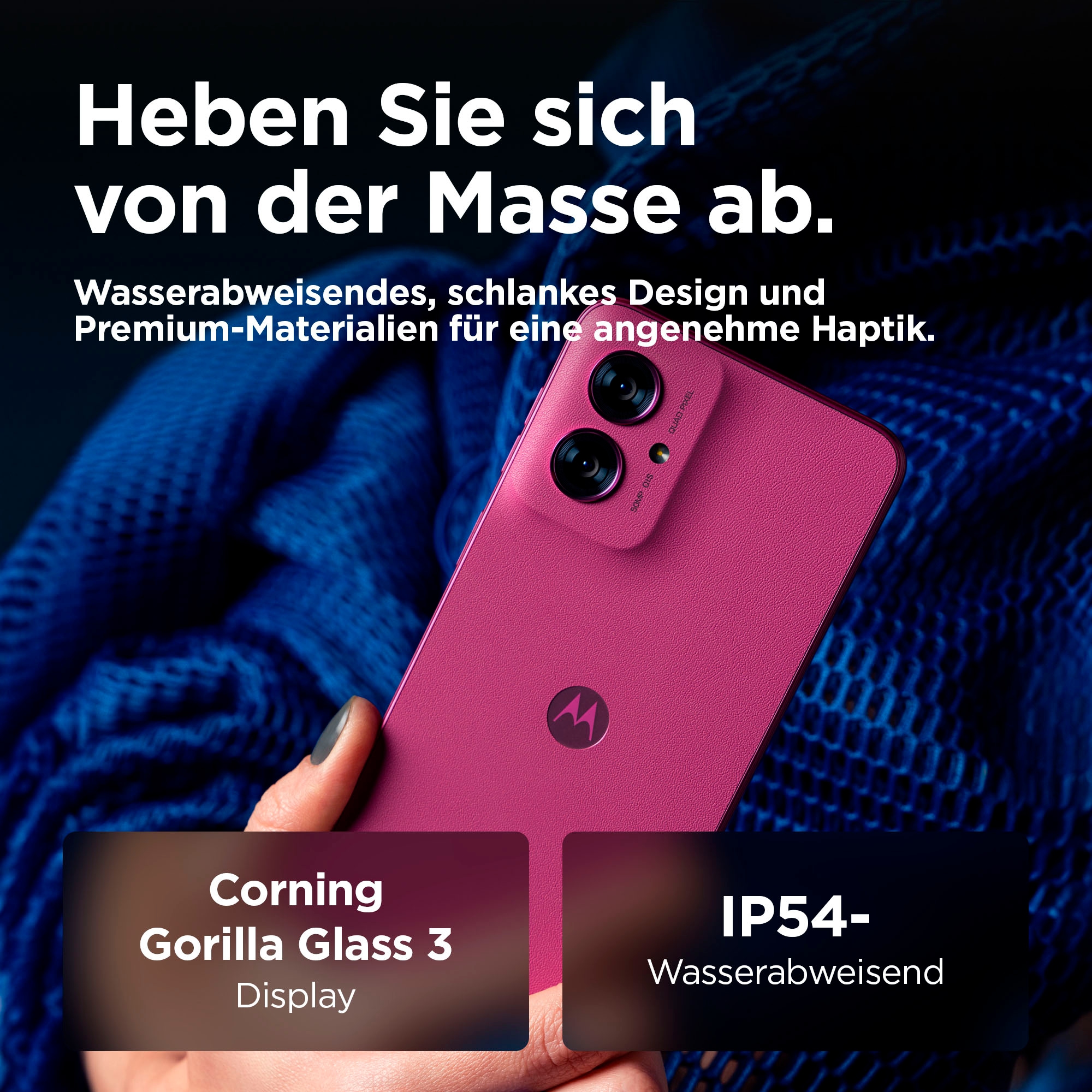 Motorola Smartphone »moto g55 5G«, Twilight Purple