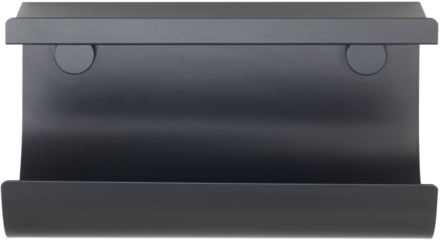 WENKO Küchenrollenhalter »Modell Jet«, Wandrollenhalter aus pulverbeschichtetem Metall, Industrial Design