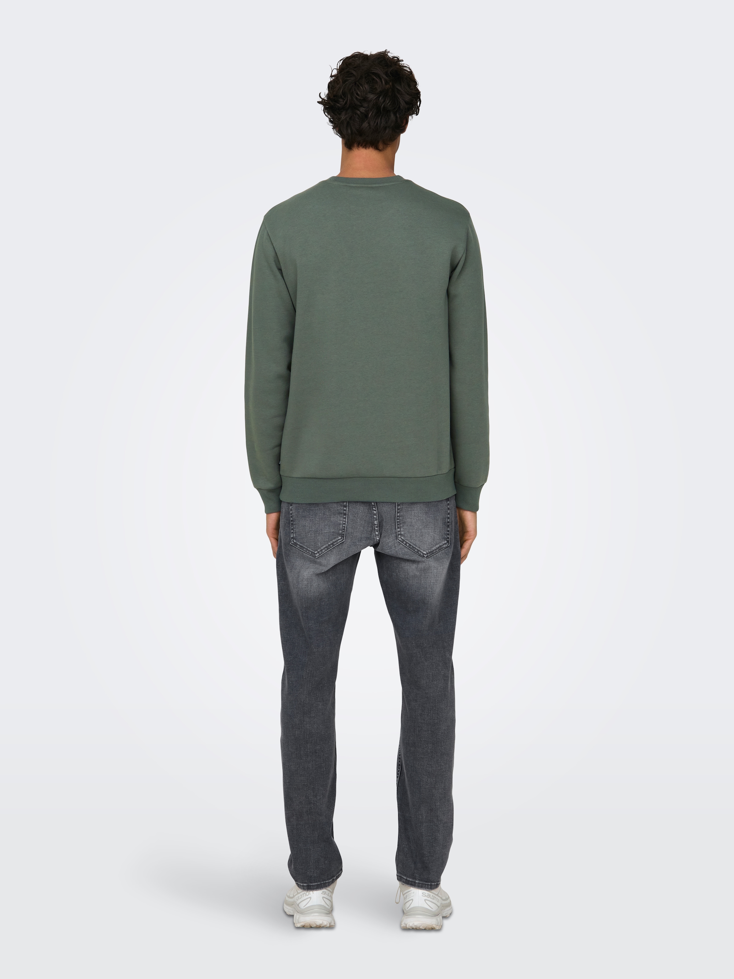ONLY & SONS Sweatshirt »ONSCERES CREW NECK NOOS«, Baumwollmischung, regular fit
